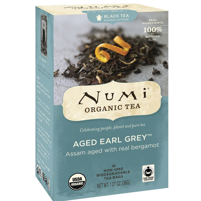 Thé earl grey ancient (Numi organic tea)