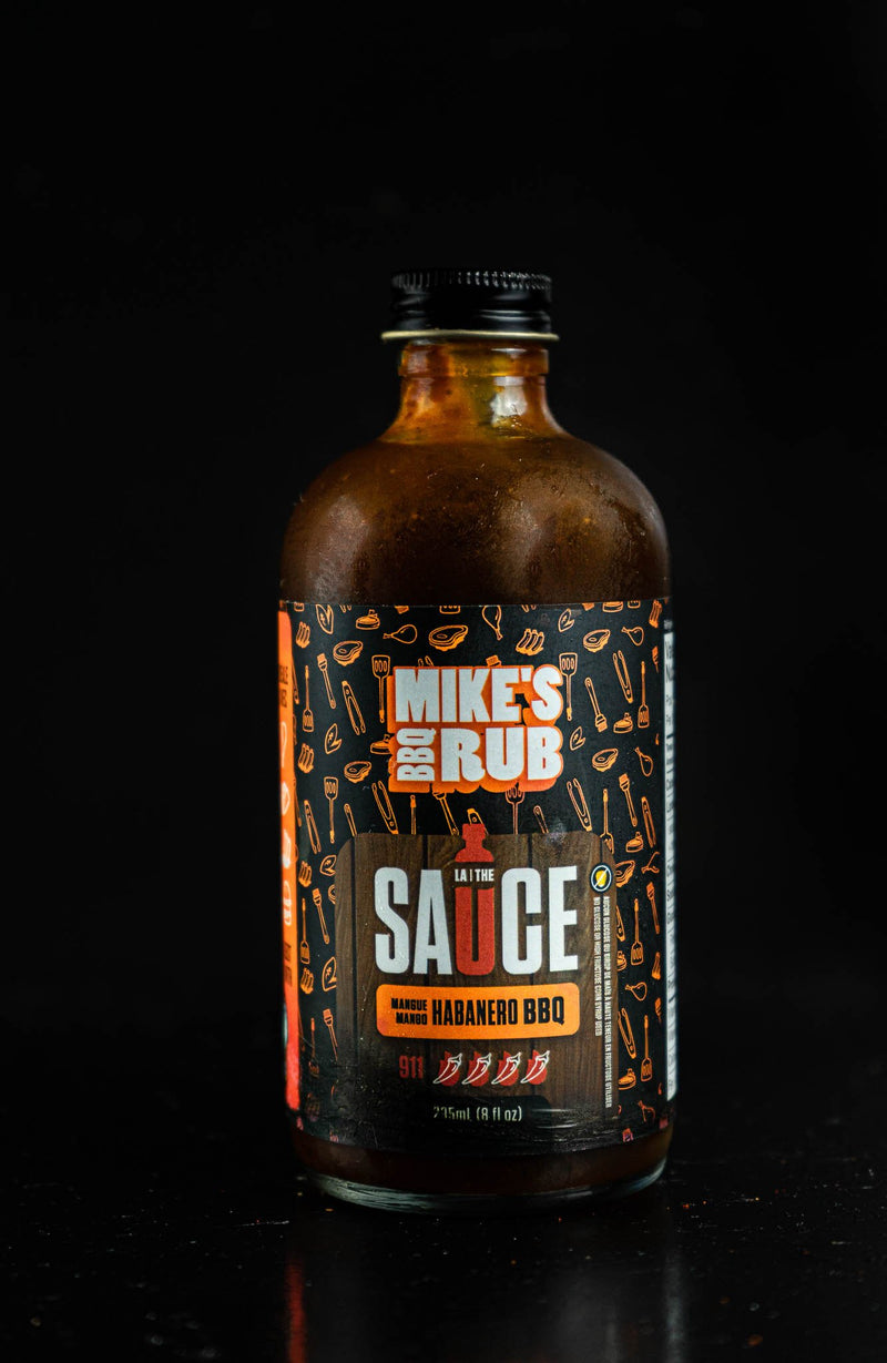 BBQ Sauce mango habanero 911 (Mike's BBQ Rub)