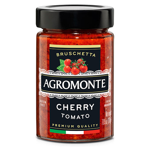 Cherry tomato bruschetta (Agromonte)