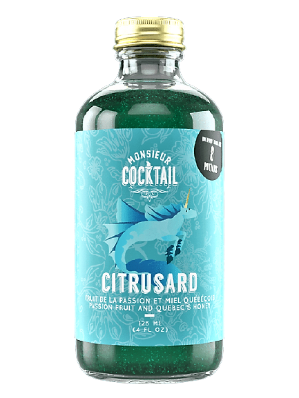 Citrusard Syrup, Cocktail Syrup (Monsieur Cocktail)
