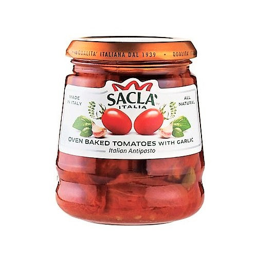 Oven Baked Tomatoes with Garlic (Sacla Italia)