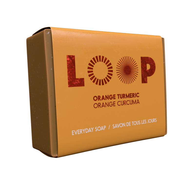 Orange turmeric everyday soap (Loop)