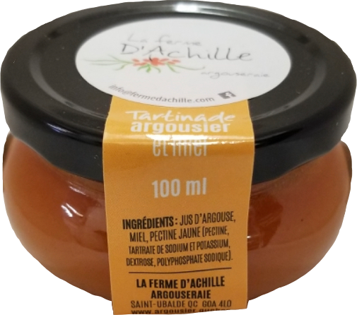 Argousier and honey jam (La Ferme D'achille)