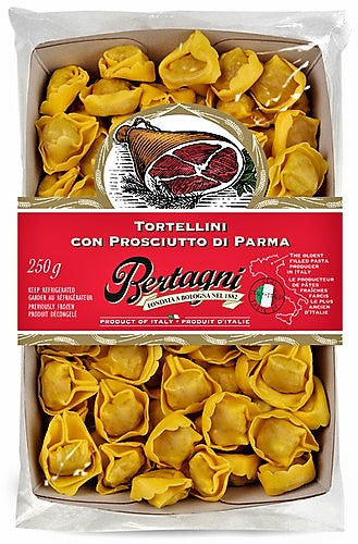 Filled pasta, frozen (Bertagni, Italy)