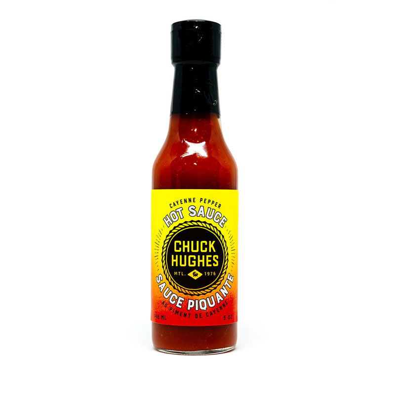 Hot sauce cayenne pepper (Chuck Hughes)