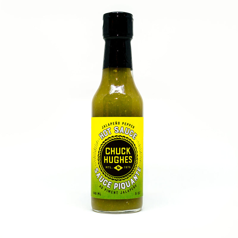 Hot sauce jalapeno pepper (Chuck Hughes)