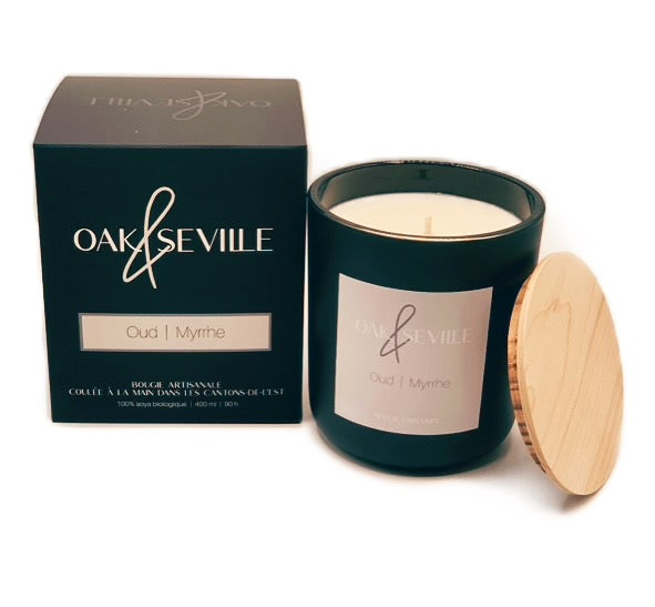 Oud | Myrrhe Candle (Oak&Seville)