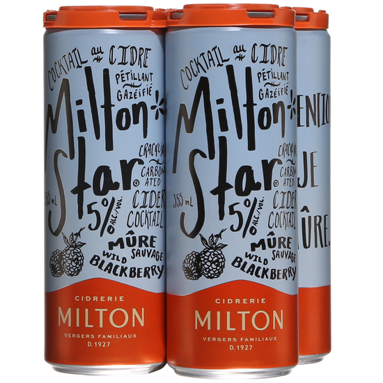 Milton star Mure sauvage cocktail au cidre 5% (Cidrerie Milton)