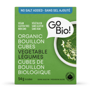 Cubes de bouillon de légumes biologiques (Go bio)