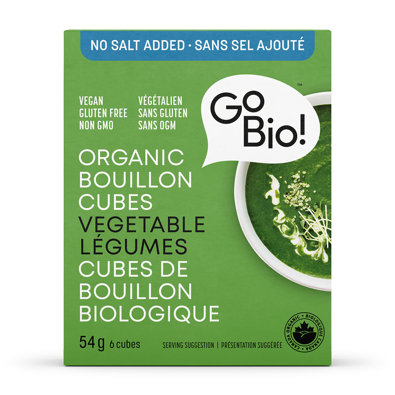 Organic bouillon vegetable cubes (Go bio)