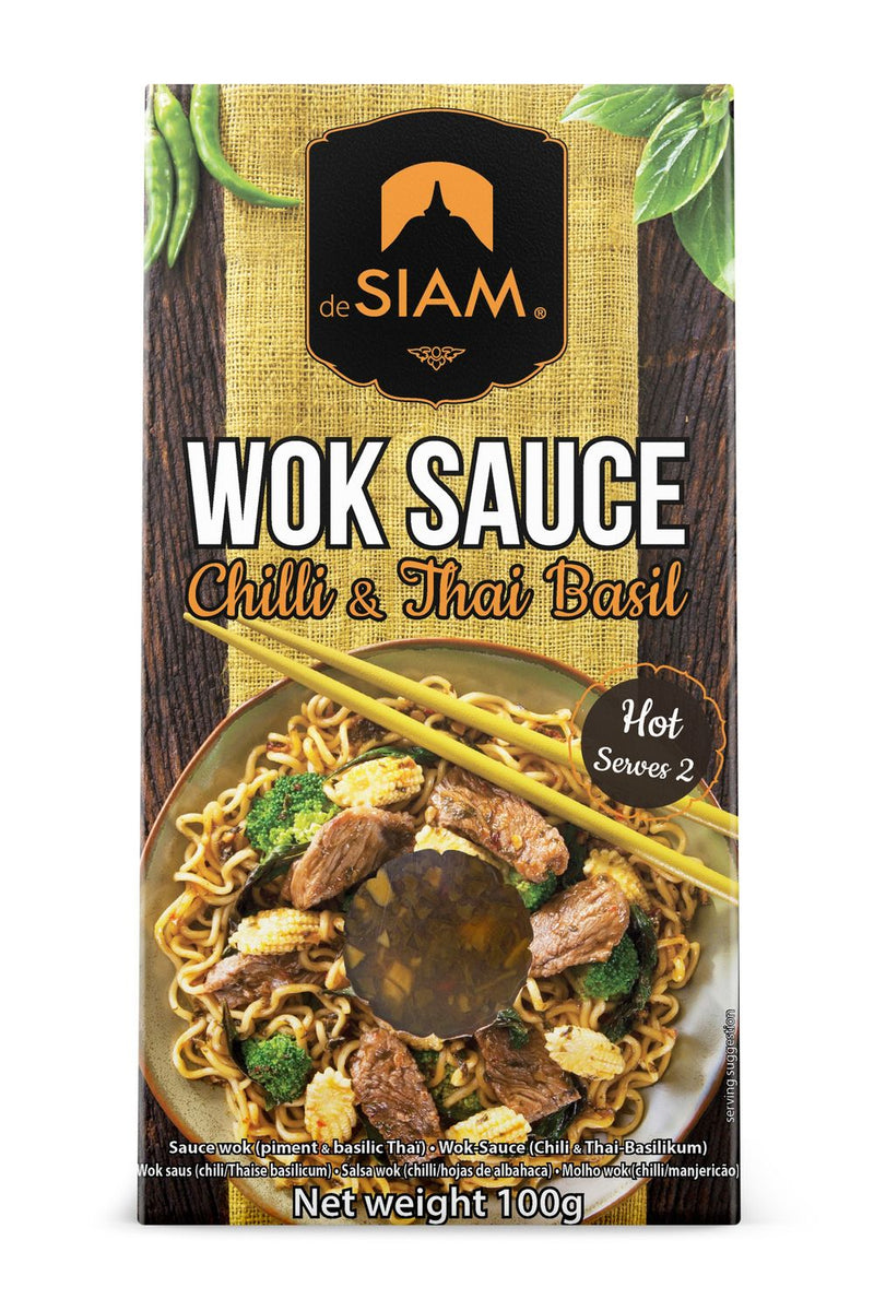 Sauce wok - Piment et basilic thai (De Siam)